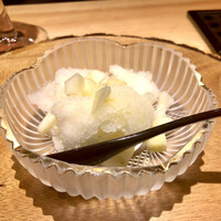 和食割烹 やまぼうし - 梨のソルベ　美味しい