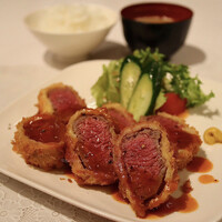 洋食 ヨコオ - ビフカツランチ(1,380円)