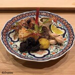 御料理 寺沢 - 旬菜盛合せ