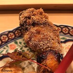 御料理 寺沢 - 牡蠣の御欠揚げ