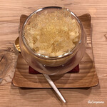 御料理 寺沢 - ﾘﾝｺﾞと梨 ﾌﾞﾙｰﾁｰｽﾞのﾌﾞﾗﾝﾏﾝｼﾞｪ