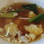 餃子坊 - ワンタンスープセット