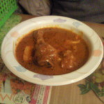 本日のカリー（骨付きチキンと里芋のスパイスカリー）