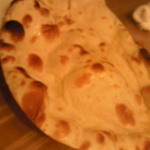 見ての通りのカリッとナン♪