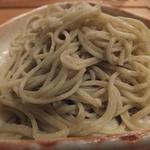 ら すとらあだ - 「富山県の山田の新蕎麦十割」：蕎麦が甘く、香りが口の中にサッと拡がる♪