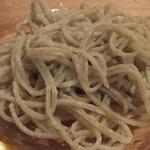 ら すとらあだ - 「福井の一度挽き新蕎麦」：胡桃のような香りが弾け、口の中を滑る時の
                                蕎麦の質感が面白い♪
                                