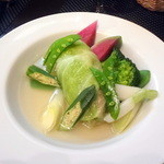 サンフォコン - 鴨とフォアグラのキャベツ包み