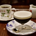 亜麻亜亭 - [左奥]モカハラー ロングベリー@税込580円│[手前]コーヒーゼリー@税込680円