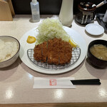 ポンチ軒 - 上ロースかつ定食1,500円税込