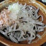 生蕎庵 - 越前おろしそば三昧の1皿目にぶっかけました。