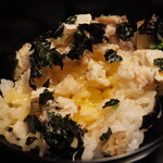 虎屋 壺中庵 - 鯛ごはんと漬物