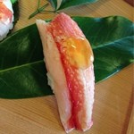 望洋樓 - 2012.12　蟹のにぎり