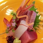 望洋樓 - 2012.12　お造り（アップ）