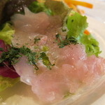 トラットリア・アルベロ - 金目鯛のカルパッチョ