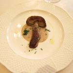 トラットリア・アルベロ - ポルチーニのソテー・里芋ソース