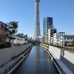 スパイスカフェ - 十間橋からの東京スカイツリー