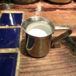 スパイスカフェ - ペアカレーランチ(+牡蠣) 1650円 のミルク