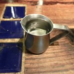 スパイスカフェ - ペアカレーランチ(+牡蠣) 1650円 のガムシロ