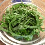 スパイスカフェ - ペアカレーランチ(+牡蠣) 1650円 の大葉