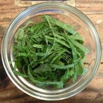 スパイスカフェ - ペアカレーランチ(+牡蠣) 1650円 の大葉