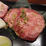 焼肉 門庭 - 上タン塩