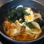 うどん万福 - 野菜天うどん