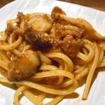 Bistro Refectorium - 豚肉とエスカルゴのラグー リングイネ（取り分けました）