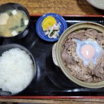 Manzen Shokudou - 近江牛  肉鍋定食