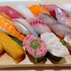 沼津魚がし鮨 流れ鮨 - 月曜限定15貫ランチ（1100円）