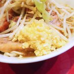 ラーメン二郎 - ニンニク多め