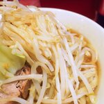 ラーメン二郎 - ヤサイ（そのまま）