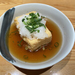 王丸食堂 - 小鉢　揚げ出し豆腐
