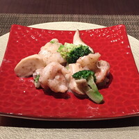 CHINA.KISSHO nagoya - ぷりぷりエビのキノコデュクセル炒め