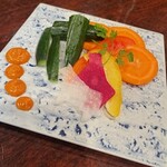 Nikugatoufushimi - 野菜丸かじり