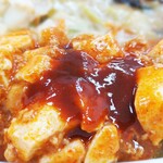 7-ELEVEN - 中本丼　麻婆豆腐丼　激からー油投入！