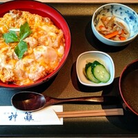 銀座　神籬 - 東京しゃものふわとろ親子丼