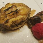 日本料理 村上 - ◆『会席コース』◆「中皿」 ◇鮑のバター焼き