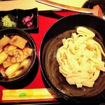 肉汁饂飩屋 とこ井 - 肉汁つけうどん