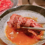 焼肉 牛タン レモンサワー アカンベ - 