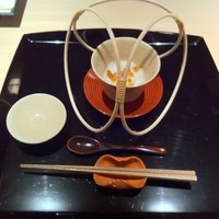 祇園 にしかわ - からすみ粥　2012年12月