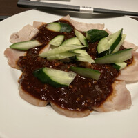 中国料理 吉珍樓 ルーセントタワー店 - 前菜　豚肉の肉味噌ソース