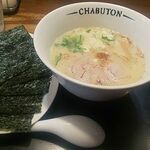 とんこつらぁ麺－CHABUTON－  - 塩ラーメンと海苔