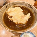 Shouchikuan - とり天カレー蕎麦？だったかな　全トロ美味しい…   味濃いめ