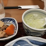 Aoba - 小鉢とテールスープ