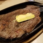 出羽鮨 - 山形牛ステーキ。