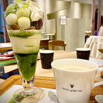 Nanas green tea - 抹茶白玉パフェ　¥940-