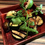 Chabudai Baru Hachikome - [DINNER MENU]グリル野菜のバルサミコマリネ　580円（税込638円）