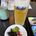 Werubii Maike - 風呂上がりなだけにとりあえず生ビール580円！