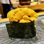 鮨 とかみ - 2021.10.  北紫雲丹