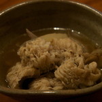 魚菜料理 縄屋 - 鰻と牛蒡（アップ）